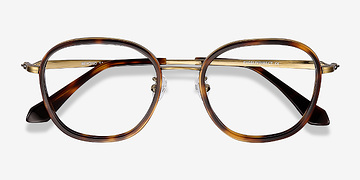  Tortoise Beyond -  Vintage Acetate, Metal Lunettes de vue