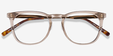 Clear Brown Vinyl -  Geek Acetate, Metal Lunettes de vue