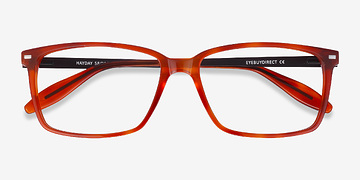 Blood Orange Hayday -  Coloré Acetate, Metal Lunettes de vue