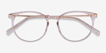 Rose Clever -  Légèreté Acetate, Metal Lunettes de vue
