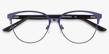 Purple & Leopard Marigold -  Mode Acetate, Metal Lunettes de vue