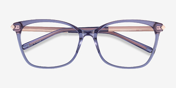 Violet Ashley -  Coloré Acetate, Metal Lunettes de vue