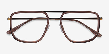 Brown Bronze Cassian -  Métal Lunettes de vue