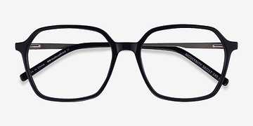Black Silver Modernity -  Métal Lunettes de vue