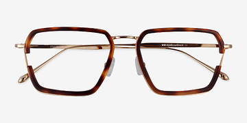Tortoise Gold Tsundoku -  Métal Lunettes de vue