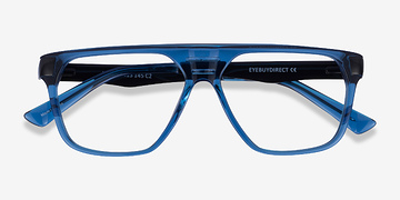 Blue Black Hub -  Métal Lunettes de vue