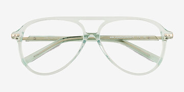 Clear Green Uni -  Métal Lunettes de vue