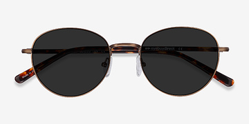 Bronze Span -  Acetate, Metal Lunettes de soleil