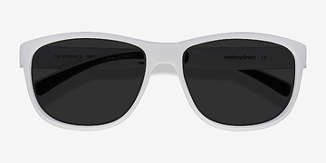 Blanche Determined -  Plastique Lunettes de soleil