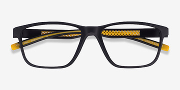 Black Yellow Base -  Plastique Lunettes de vue