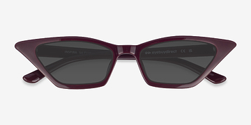 Burgundy  Inspira -  Plastique Lunettes de soleil