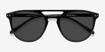 Noir Meadow -  Plastique Lunettes de soleil