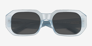 Milky Light Blue Lilia -  Écoresponsables Lunettes de soleil