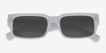 Matte Light Smoke Croquet -  Acétate Lunettes de soleil