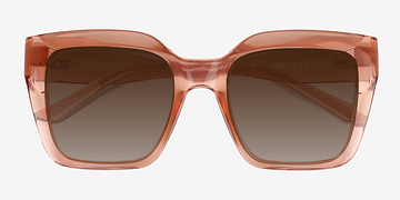 Crystal Champagne Sprout -  Plastique Lunettes de soleil