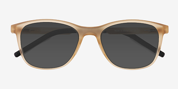 Matte Crystal Brown Resurge -  Plastique Lunettes de soleil