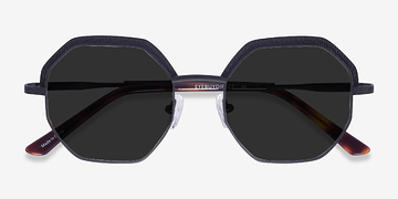 Matte Black Futurist -  Métal Lunettes de soleil