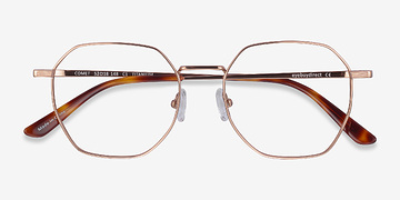 Or rose Comet -  Légèreté Titanium Lunettes de vue