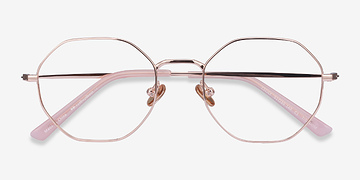 Or rose Cecily -  Légèreté Titanium Lunettes de vue