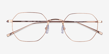 Or rose Virgil -  Titanium Lunettes de vue