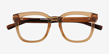 Brun Coniferous -  Bois mixte Lunettes de vue