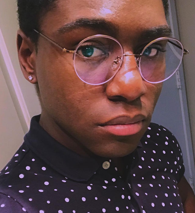 Black Bronze-Round-Eyeglasses for Men