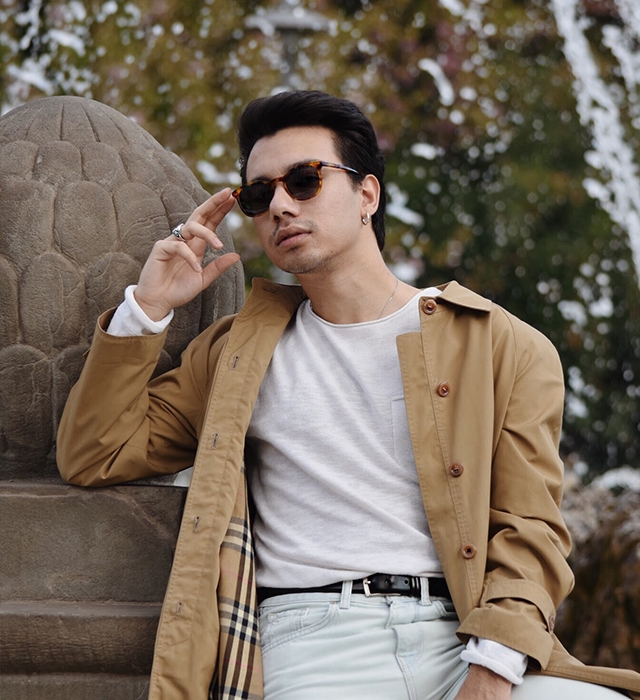 Tortoise-Square-Sunglasses for Men